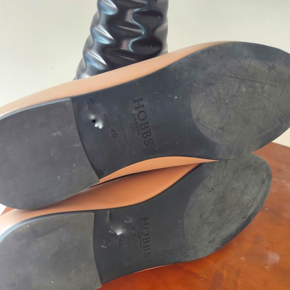 Hobbs London cap-toe leather flats - Picture 5 of 5
